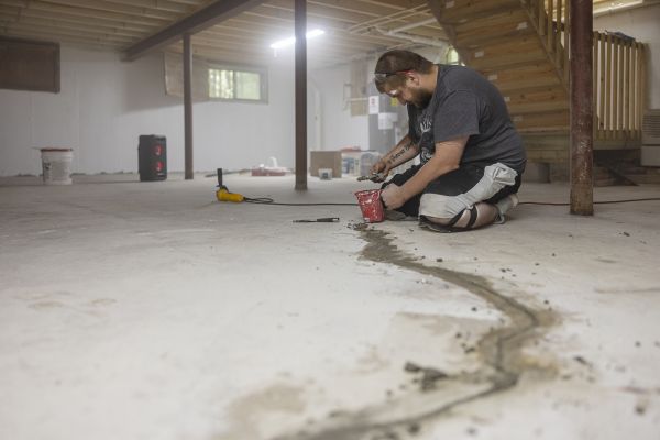 Concrete Floor Repair in Aurora
